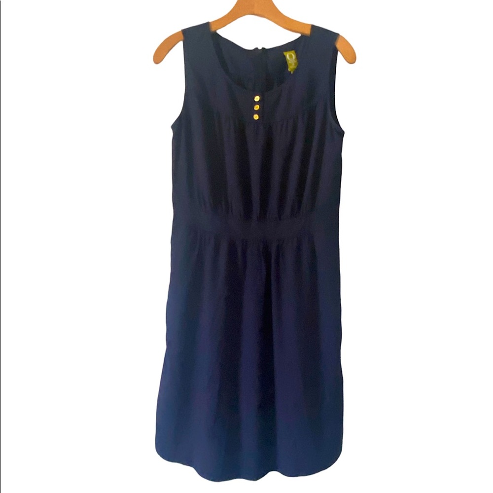 Q Mack Casual Navy Blue Dress- size 4